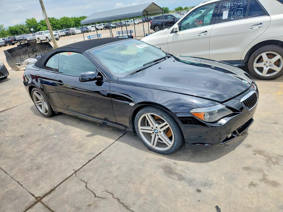 2005 Bmw 645 მანქანა იყიდება აუქციონზე, vin: WBAEK73455B323492, აუქციონის ნომერი: 55098056