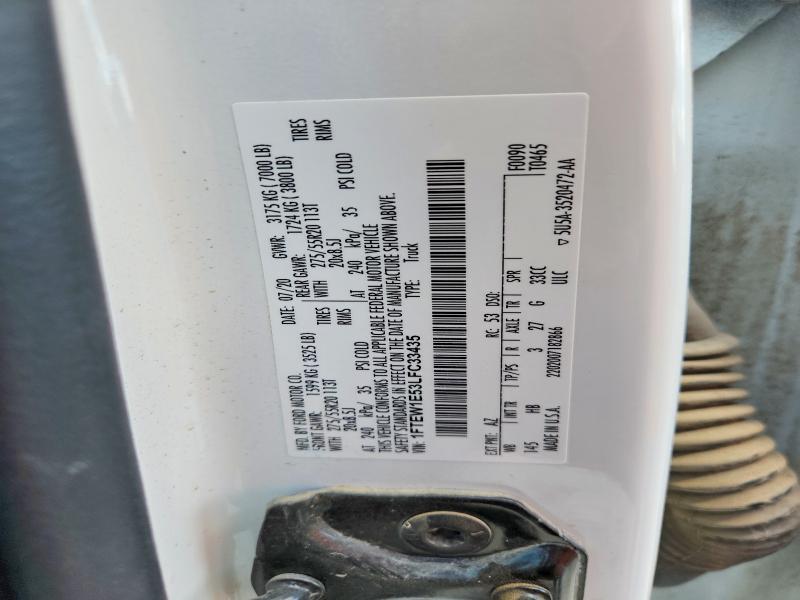 Продажа на аукционе авто 2020 Ford F150, vin: 1FTEW1E53LFC33435, номер лота: 51262196