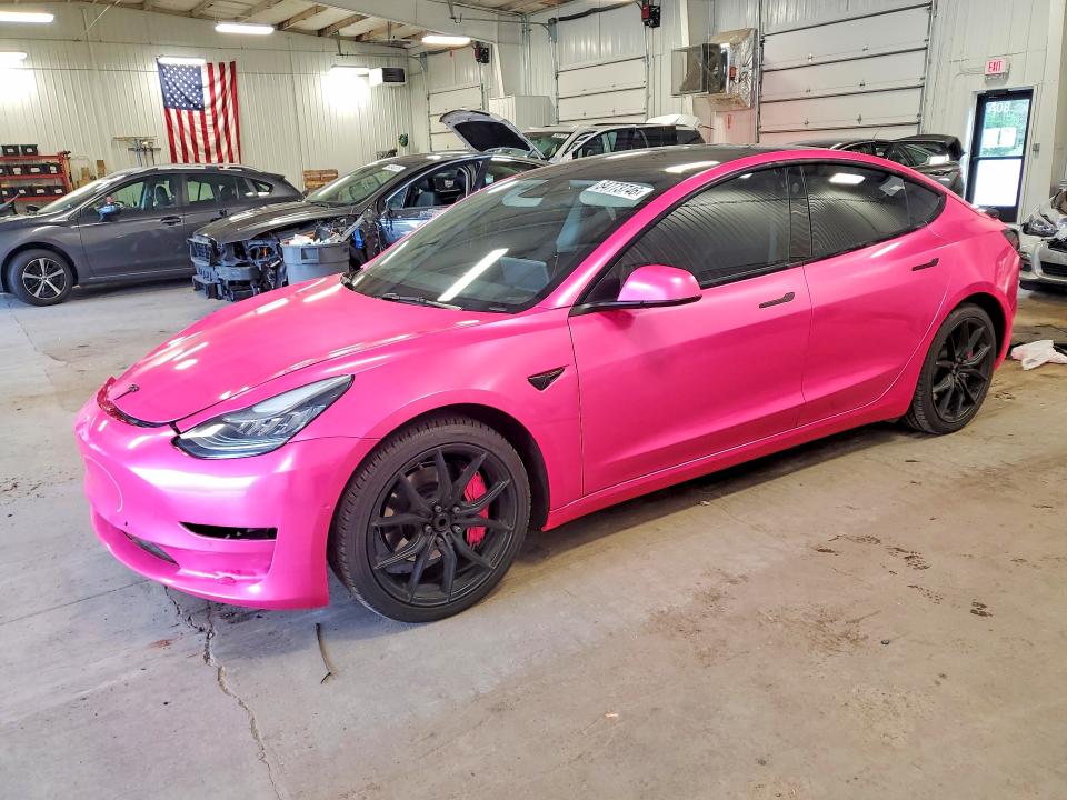 2021 Tesla Model 3 მანქანა იყიდება აუქციონზე, vin: 5YJ3E1EB8MF862405, აუქციონის ნომერი: 54773746