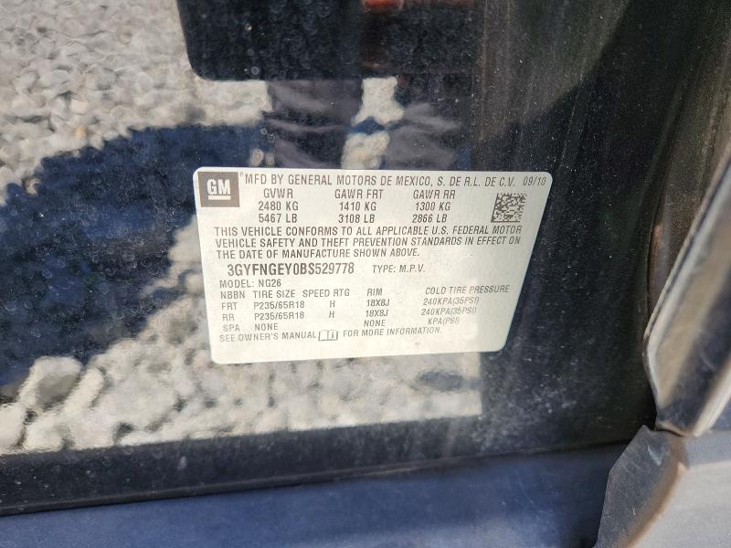 Aukcja sprzedaży 2011 Cadillac Srx, vin: 3GYFNGEY0BS529778, numer aukcji: 53055176