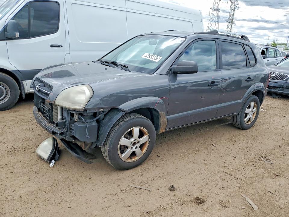 52922726 :رقم المزاد ، KM8JM12B47U550944 vin ، 2007 Hyundai Tucson مزاد بيع