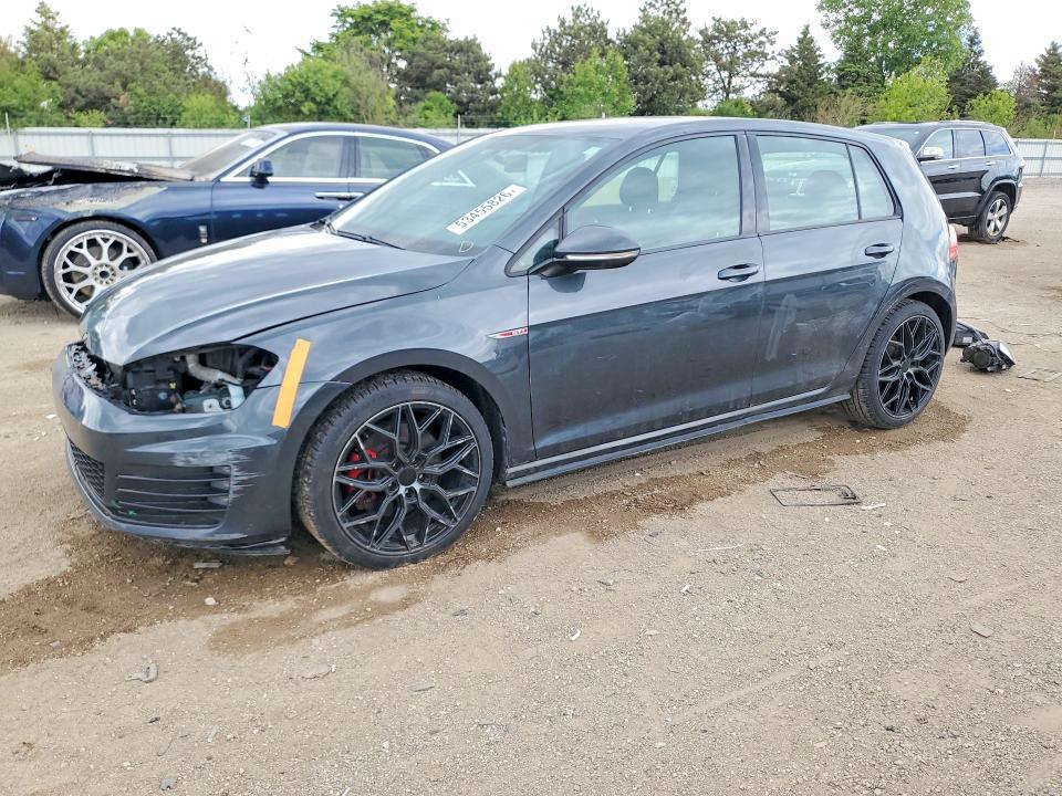 53455826 :رقم المزاد ، 3VW4T7AU6HM074614 vin ، 2017 Volkswagen Gti مزاد بيع
