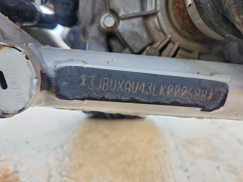 2020 Can-am Maverick X3 მანქანა იყიდება აუქციონზე, vin: 3JBVXAV43LK000688, აუქციონის ნომერი: 53730826