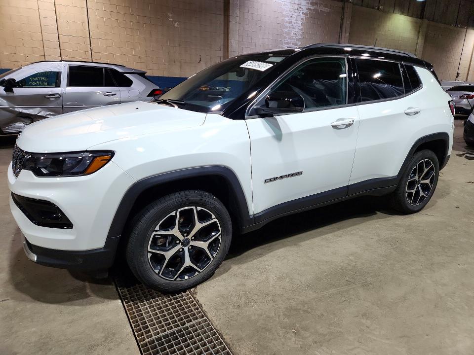 54499396 :رقم المزاد ، 3C4NJDCN9ST624855 vin ، 2025 Jeep Compass مزاد بيع