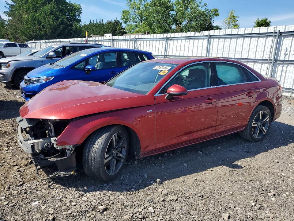 53197486 :رقم المزاد ، WAUENAF41JN016264 vin ، 2018 Audi A4 مزاد بيع