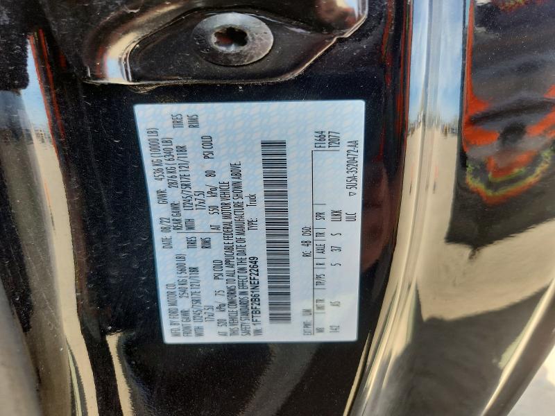 Aukcja sprzedaży 2022 Ford F250, vin: 1FTBF2B61NEF22649, numer aukcji: 52205346