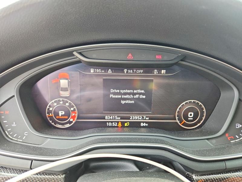55134976 :رقم المزاد ، WAUB4AF45JA234639 vin ، 2018 Audi S4 مزاد بيع