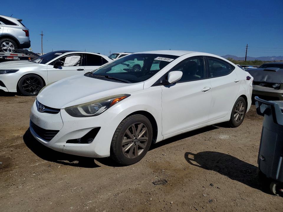 Aukcja sprzedaży 2015 Hyundai Elantra, vin: 5NPDH4AE2FH562375, numer aukcji: 54923636