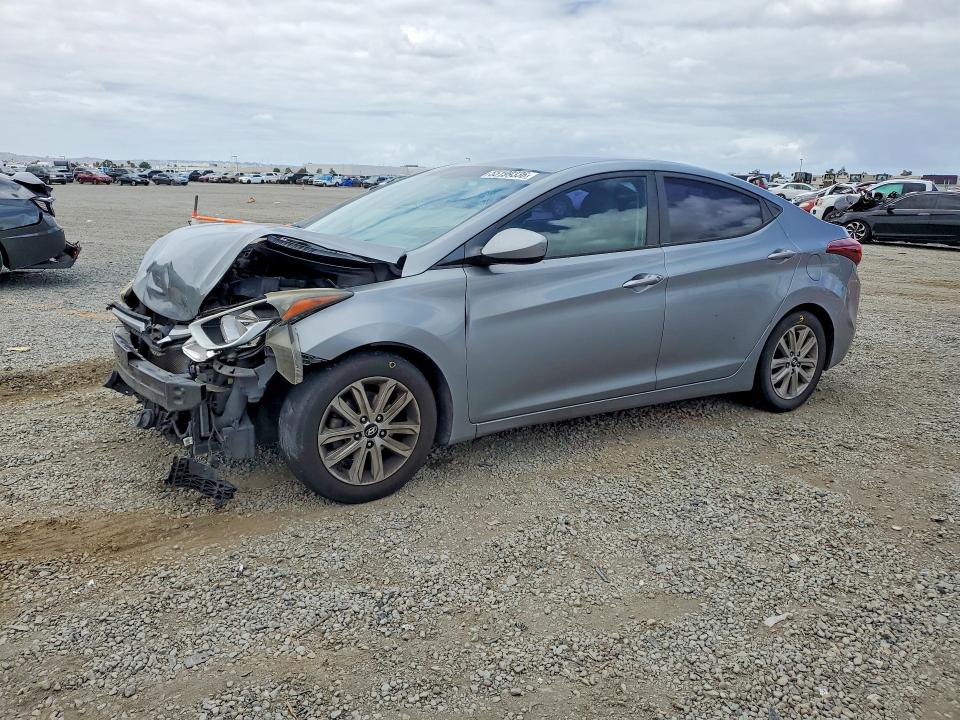 2014 Hyundai Elantra მანქანა იყიდება აუქციონზე, vin: KMHDH4AE5EU158017, აუქციონის ნომერი: 55199336