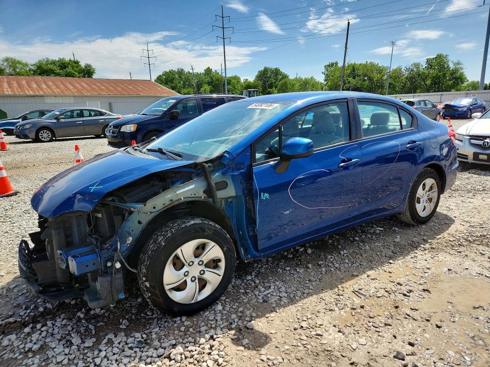 54082106 :رقم المزاد ، 19XFB2F53DE243723 vin ، 2013 Honda Civic مزاد بيع