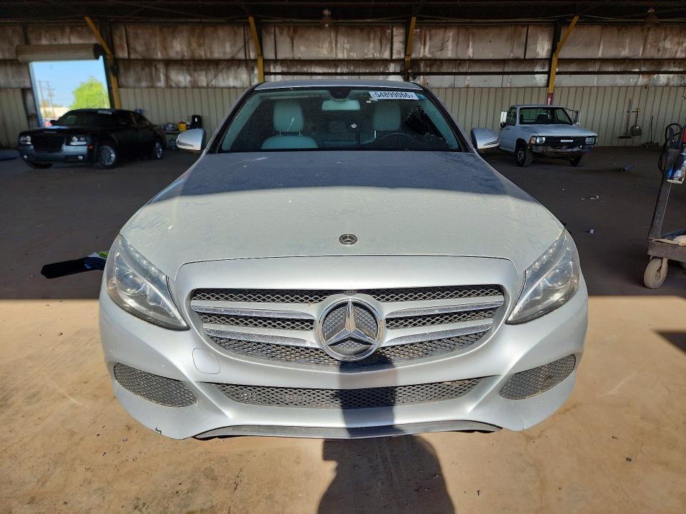 54899066 :رقم المزاد ، 55SWF4JB0JU277197 vin ، 2018 Mercedes-benz C مزاد بيع