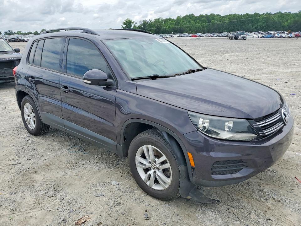 2016 Volkswagen Tiguan მანქანა იყიდება აუქციონზე, vin: WVGAV7AXXGW595386, აუქციონის ნომერი: 55118006