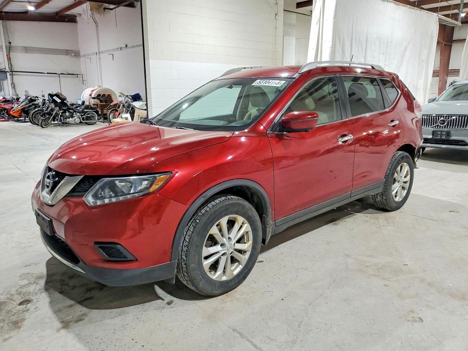 Auction sale of the 2016 Nissan Rogue, vin: KNMAT2MV8GP717213, lot number: 53104196
