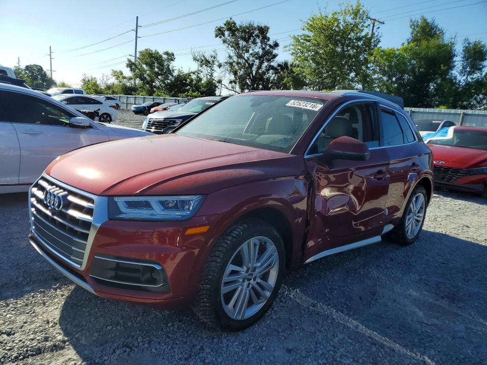 52523216 :رقم المزاد ، WA1CNAFY5K2094671 vin ، 2019 Audi Q5 مزاد بيع