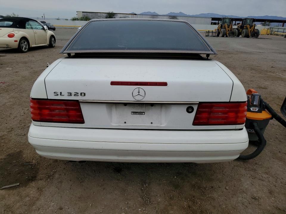 1996 Mercedes-benz Sl მანქანა იყიდება აუქციონზე, vin: WDBFA63F3TF137539, აუქციონის ნომერი: 54819566