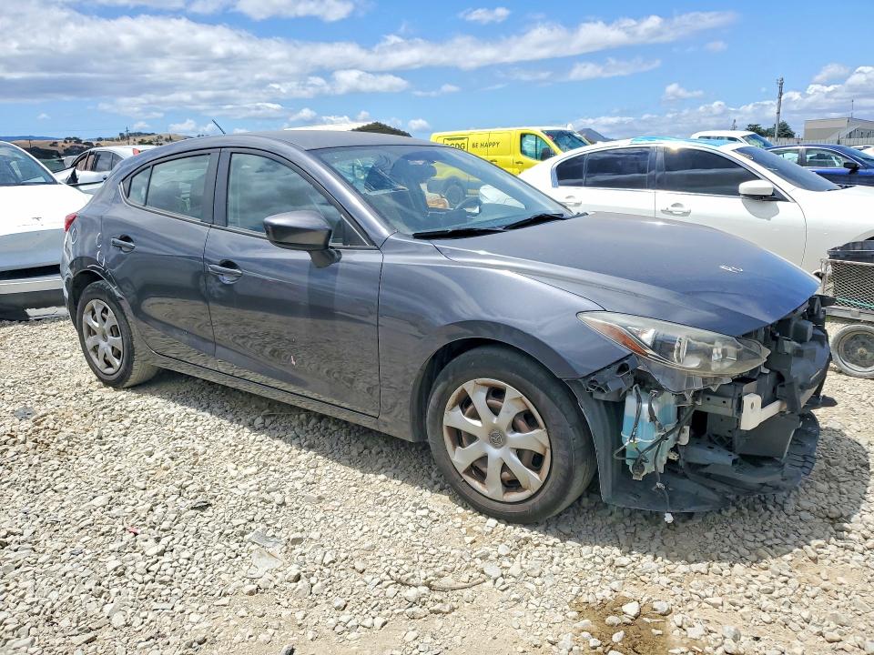 54539906 :رقم المزاد ، JM1BM1J76G1325531 vin ، 2016 Mazda 3 مزاد بيع