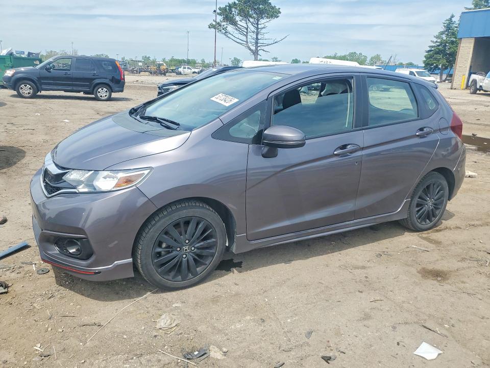 2019 Honda Fit მანქანა იყიდება აუქციონზე, vin: 3HGGK5H6XKM713391, აუქციონის ნომერი: 53738426