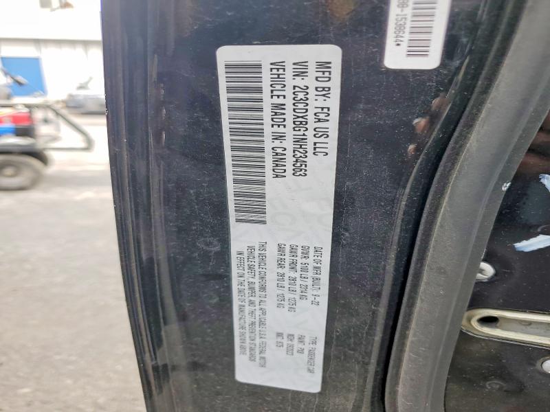 Aukcja sprzedaży 2022 Dodge Charger, vin: 2C3CDXBG1NH234563, numer aukcji: 52080306
