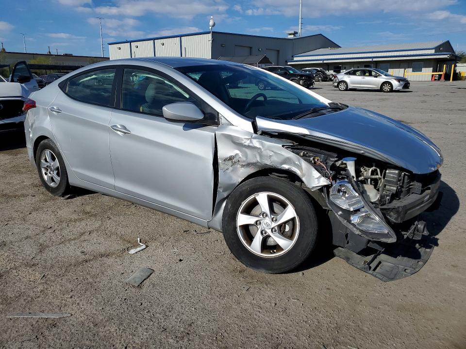 52071226 :رقم المزاد ، 5NPDH4AE6EH461404 vin ، 2014 Hyundai Elantra مزاد بيع