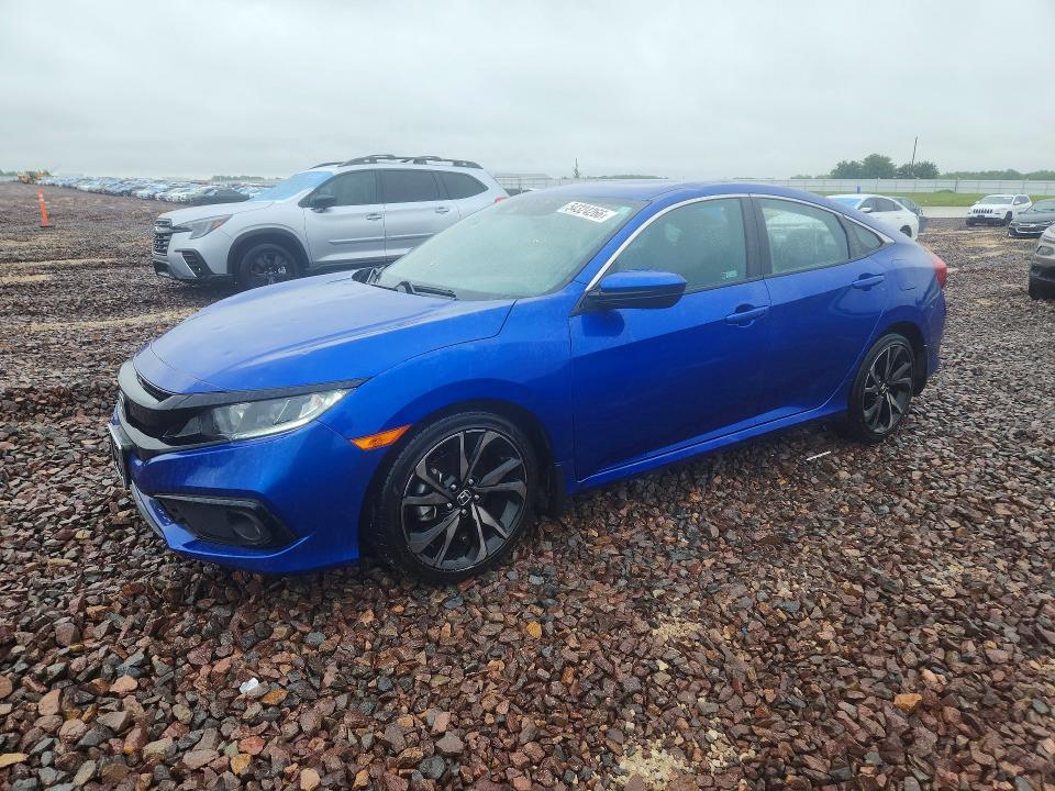 Продаж на аукціоні авто 2019 Honda Civic, vin: 2HGFC2F89KH586529, номер лоту: 54324266