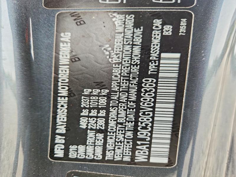 Продажа на аукционе авто 2016 Bmw M235xi, vin: WBA1J9C58GV696369, номер лота: 53065916