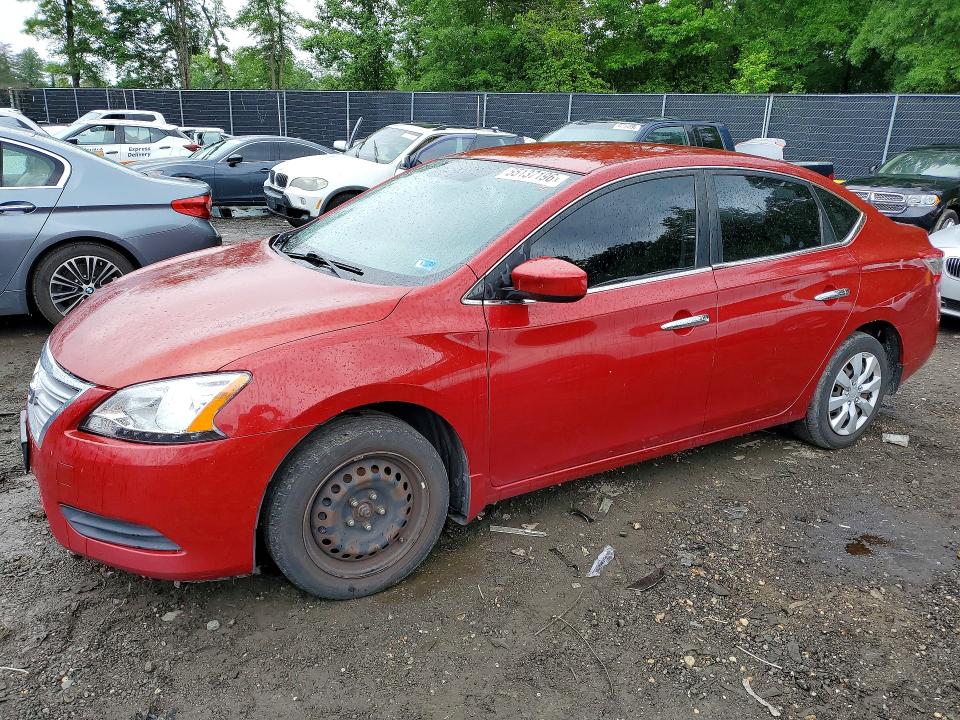 Продаж на аукціоні авто 2014 Nissan Sentra, vin: 3N1AB7AP3EY273307, номер лоту: 55137196