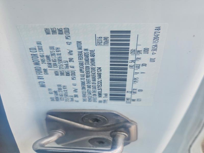 Продаж на аукціоні авто 2020 Ford Transit Connect, vin: NM0LS7E22L1446124, номер лоту: 52837946