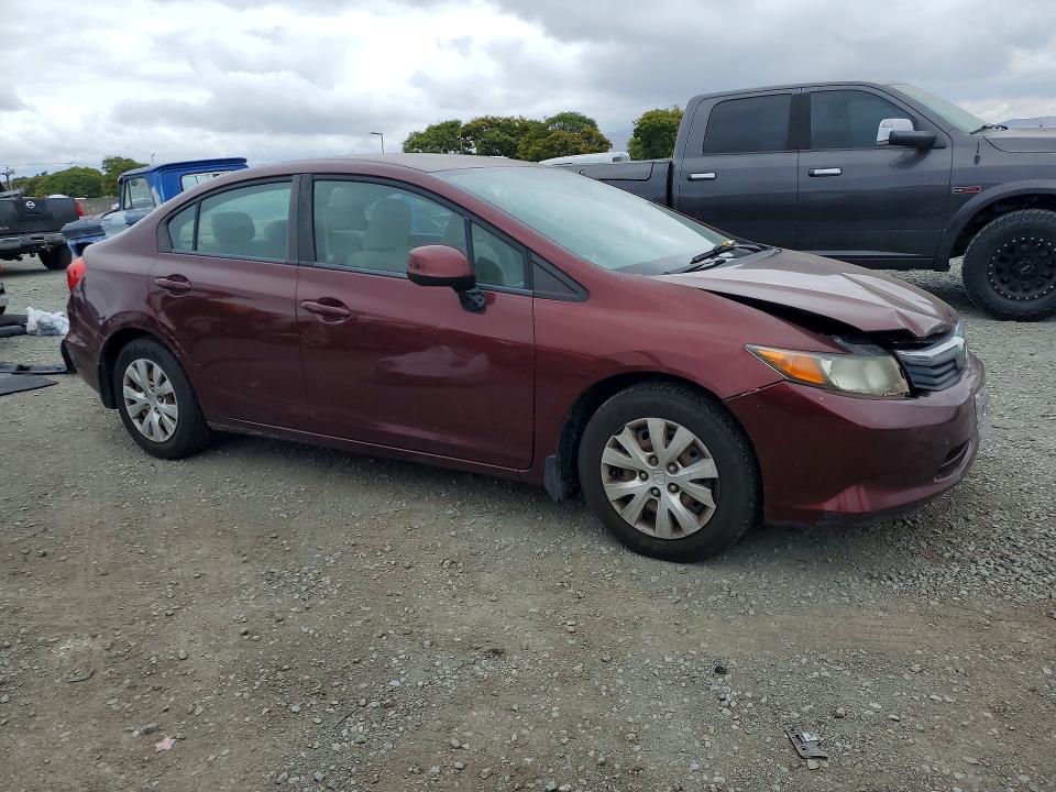 Aukcja sprzedaży 2012 Honda Civic, vin: 19XFB2F5XCE031562, numer aukcji: 54729486