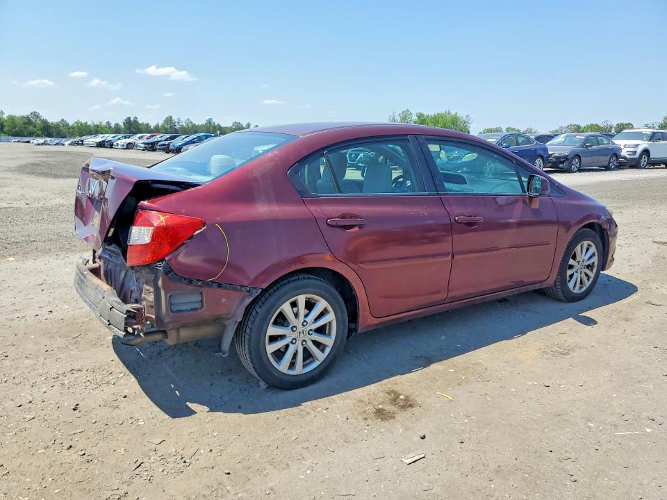 53928426 :رقم المزاد ، 2HGFB2F80CH579599 vin ، 2012 Honda Civic مزاد بيع