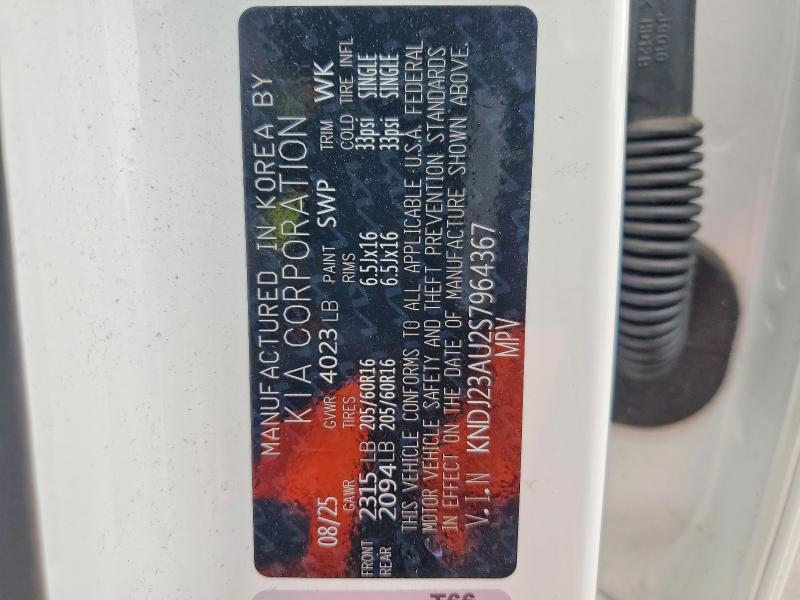 Продажа на аукционе авто 2025 Kia Soul, vin: KNDJ23AU2S7964367, номер лота: 52578406