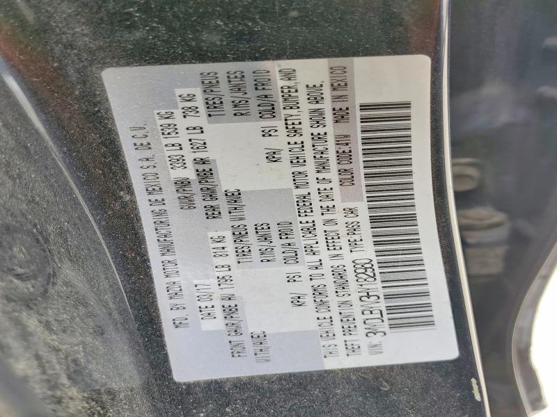 52289646 :رقم المزاد ، 3MYDLBYV3HY182980 vin ، 2017 Toyota Yaris Ia مزاد بيع