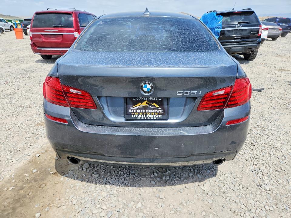 53441186 :رقم المزاد ، WBA5B1C52FG127875 vin ، 2015 Bmw 535i مزاد بيع