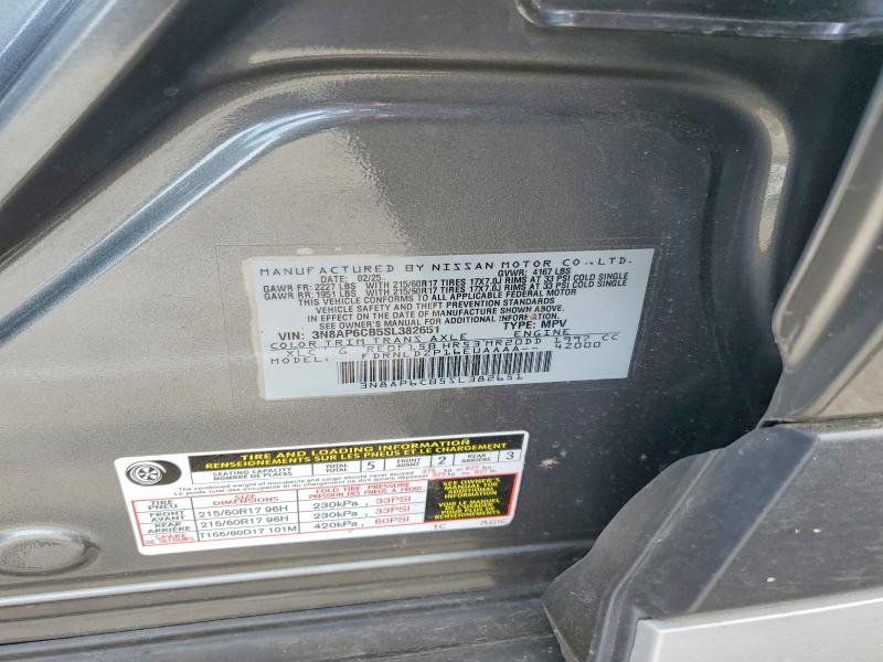 Продажа на аукционе авто 2025 Nissan Kicks, vin: 3N8AP6CB5SL382651, номер лота: 52389296
