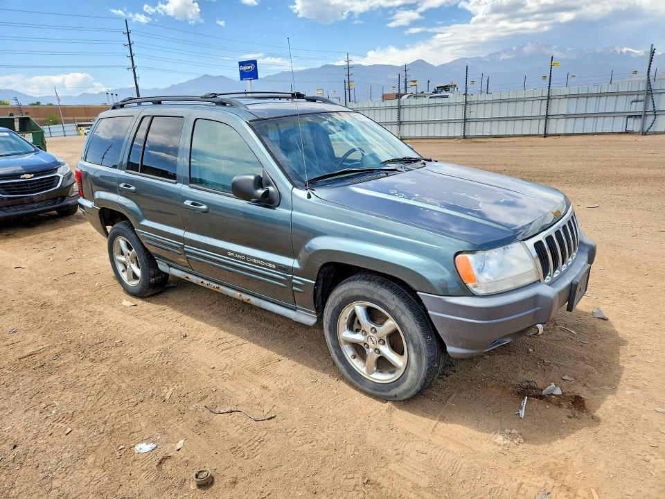 2002 Jeep Grand Cherokee მანქანა იყიდება აუქციონზე, vin: 1J8GW68J12C206709, აუქციონის ნომერი: 53650366