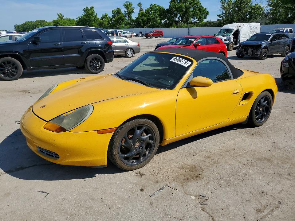 55080716 :رقم المزاد ، WP0CA2989YU622972 vin ، 2000 Porsche Boxster مزاد بيع