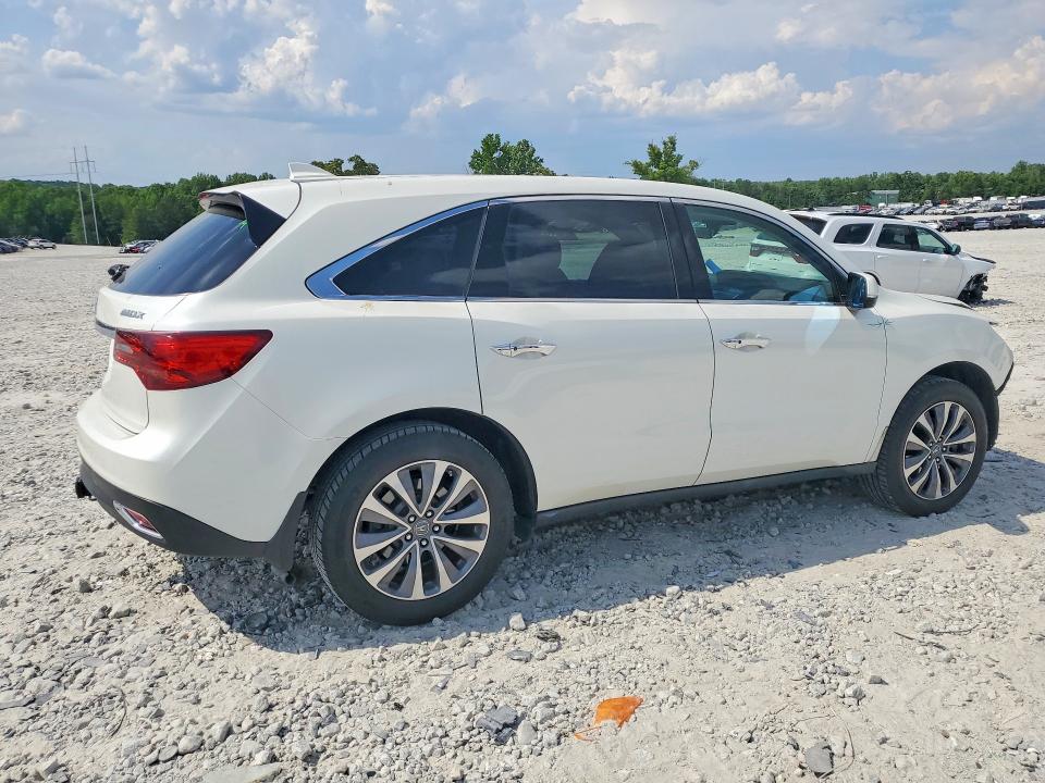 53952906 :رقم المزاد ، 5FRYD3H45GB001851 vin ، 2016 Acura Mdx مزاد بيع