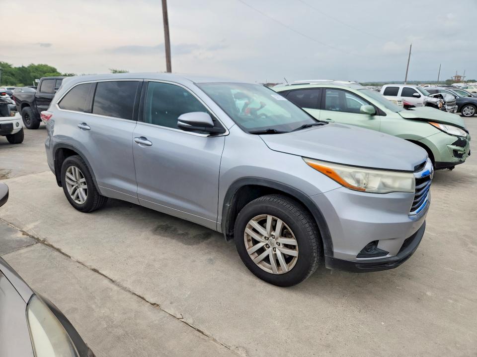2015 Toyota Highlander მანქანა იყიდება აუქციონზე, vin: 5TDBKRFH2FS163548, აუქციონის ნომერი: 53978576