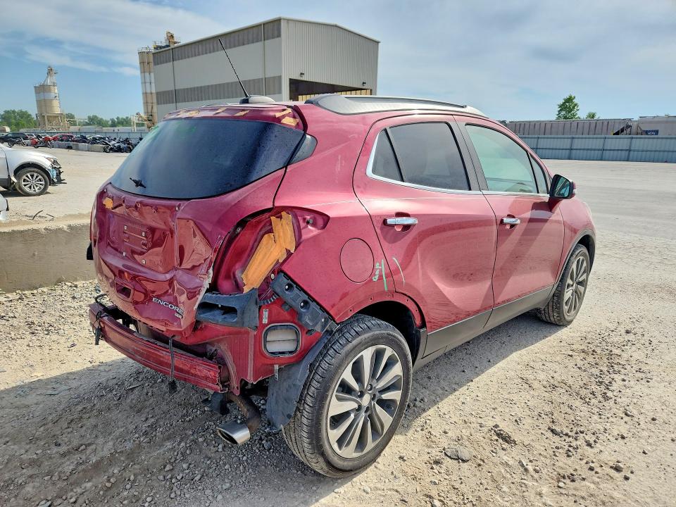 53890086 :رقم المزاد ، KL4CJGSM8KB958923 vin ، 2019 Buick Encore مزاد بيع