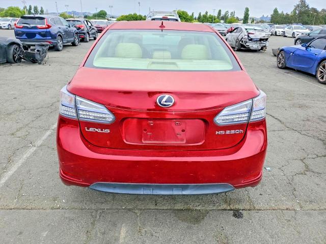 Aukcja sprzedaży 2010 Lexus Hs, vin: JTHBB1BA6A2003357, numer aukcji: 52424986