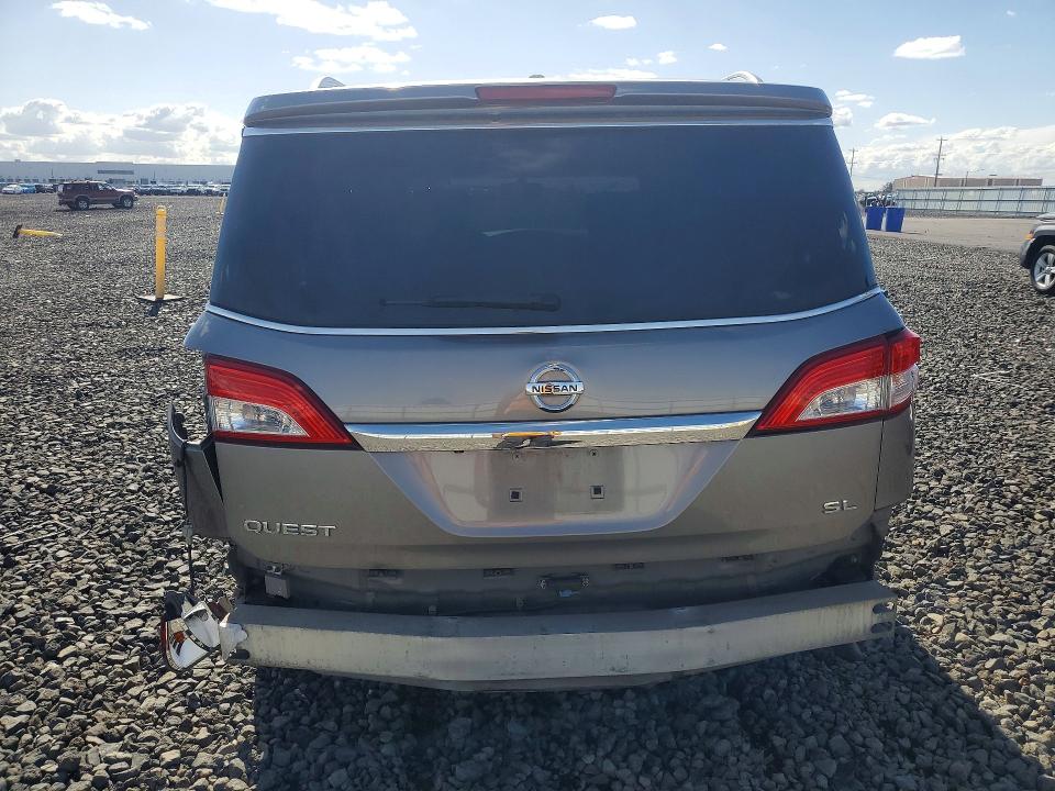 2011 Nissan Quest მანქანა იყიდება აუქციონზე, vin: JN8AE2KP9B9003493, აუქციონის ნომერი: 55223866