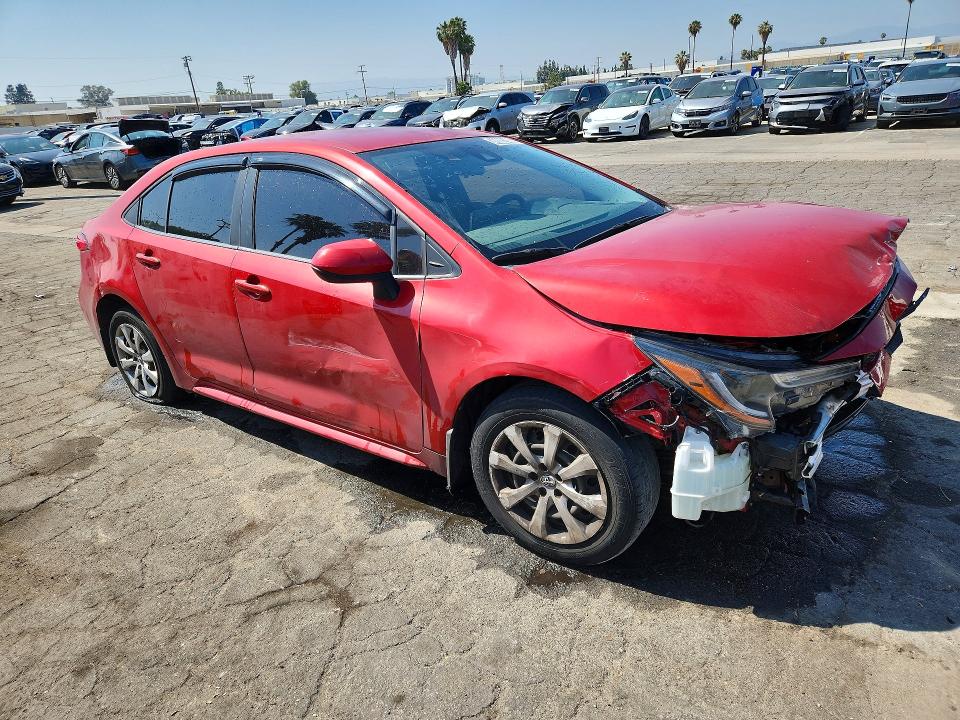 49882486 :رقم المزاد ، JTDEPRAE8LJ098919 vin ، 2020 Toyota Corolla مزاد بيع