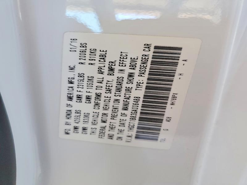 2016 Honda Accord მანქანა იყიდება აუქციონზე, vin: 1HGCT1B83GA006488, აუქციონის ნომერი: 54478816