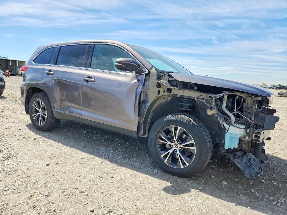 54812796 :رقم المزاد ، 5TDBZRFH7KS971187 vin ، 2019 Toyota Highlander مزاد بيع