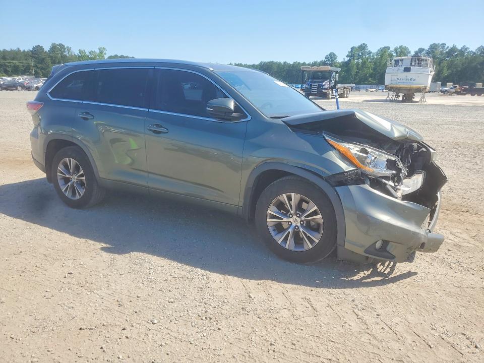54339646 :رقم المزاد ، 5TDJKRFH5FS111990 vin ، 2015 Toyota Highlander مزاد بيع