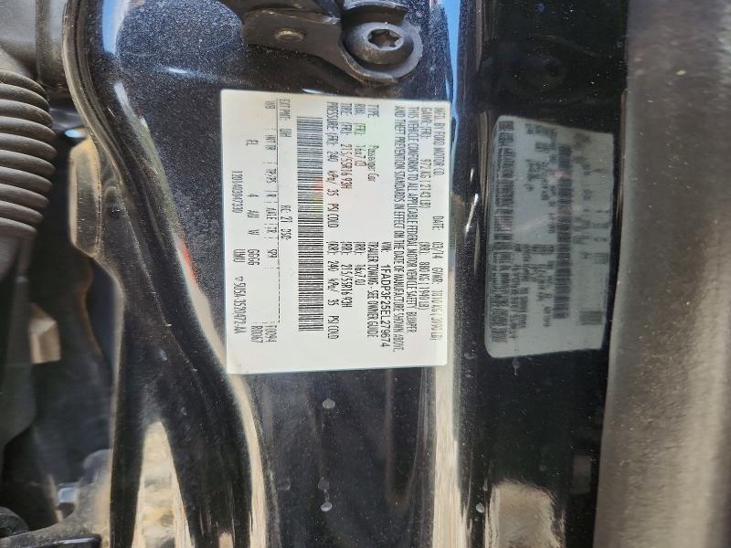 2014 Ford Focus მანქანა იყიდება აუქციონზე, vin: 1FADP3F25EL279674, აუქციონის ნომერი: 52455036