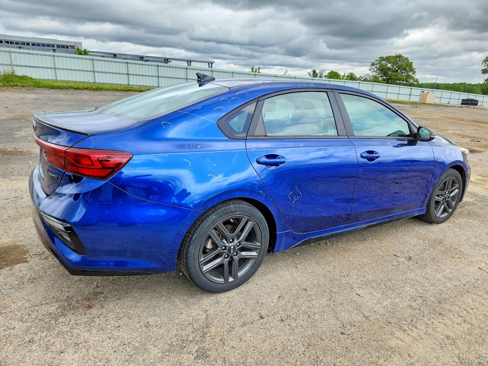 53839866 :رقم المزاد ، 3KPF34AD7LE218331 vin ، 2020 Kia Forte مزاد بيع