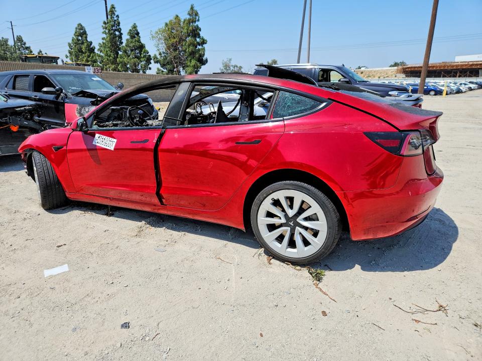 2022 Tesla Model 3 მანქანა იყიდება აუქციონზე, vin: 5YJ3E1EB0NF289842, აუქციონის ნომერი: 54658966