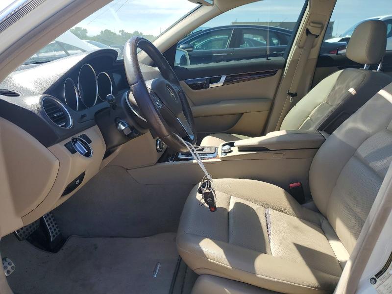 Продаж на аукціоні авто 2012 Mercedes-benz C, vin: WDDGF8BB9CR240762, номер лоту: 54123436