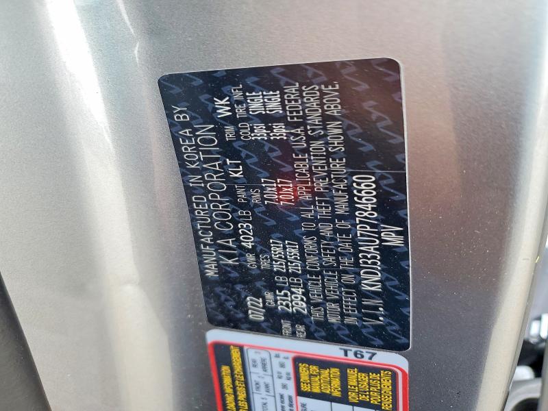 Aukcja sprzedaży 2023 Kia Soul, vin: KNDJ33AU7P7846660, numer aukcji: 54133626