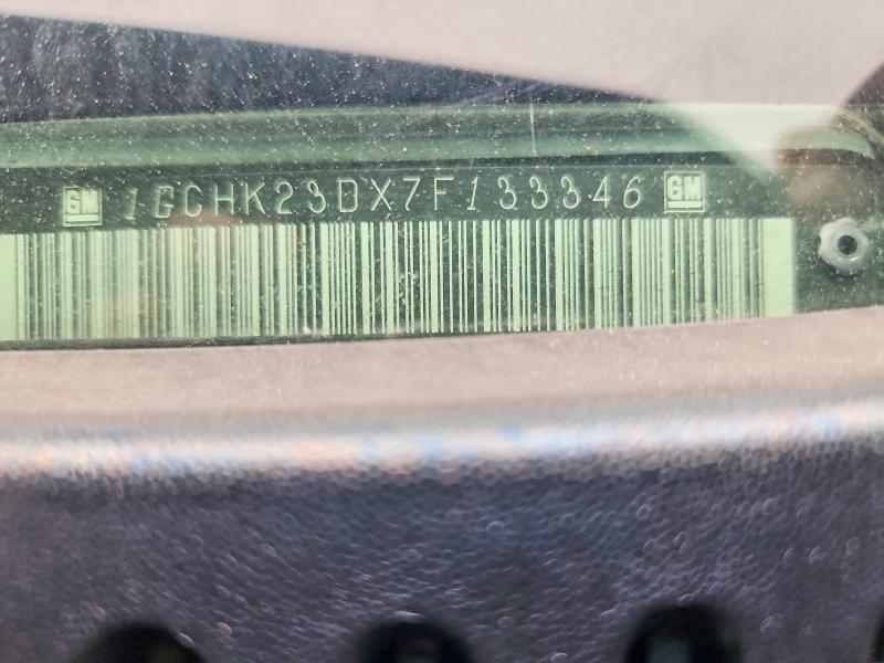2007 Chevrolet Silverado მანქანა იყიდება აუქციონზე, vin: 1GCHK23DX7F133346, აუქციონის ნომერი: 54776386